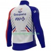 Cykeltøj Langærmet + Bib Cykelbukser 2020 Groupama-FDJ N001